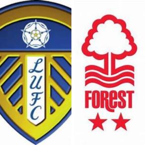 Leeds United Emblem and Nottingham Forest Emblem